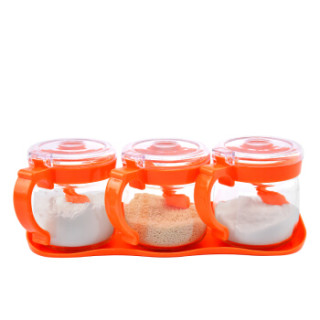 金熊 调味罐套装 3件套 300ml
