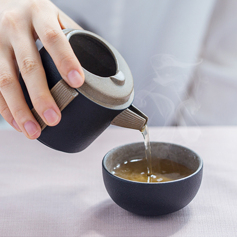 lohaspottery陆宝如意随手泡快客杯户外旅行茶具伴手礼新年礼物