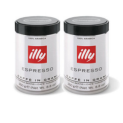 illy 意利 深度烘焙浓缩咖啡豆 100%阿拉比卡 250g/罐