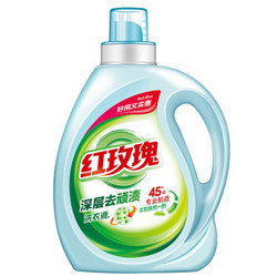 红玫瑰 深层去顽渍洗衣液 2kg *2件