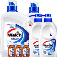 Walch 威露士 洗衣液套装（有氧洗2.25kg 有氧洗1kg 内衣净300gx2 消毒液60mlx3）