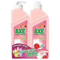 京东PLUS会员：AXE 斧头 西柚护肤洗洁精 1.18kg（泵+补）共2瓶 *7件