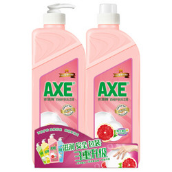 AXE 斧头 西柚护肤洗洁精 1.18kg（泵+补）2瓶装 *2件
