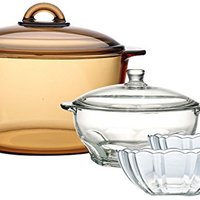 Luminarc 乐美雅 套锅 3L汤锅*1+1.5L双耳碗*1+12cm小碗*2