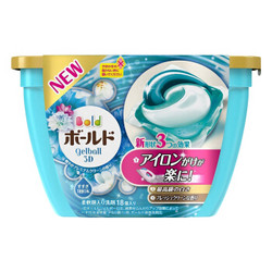 宝洁（P&G）洗衣机用洗衣凝珠（共17颗）日本进口 京东海外直采（百合香型） *6件