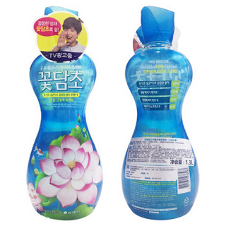 LG 舒福蓝 花丹醋衣物柔顺剂 水莲花香 1.3L