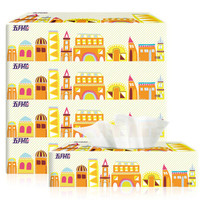 may flower 五月花 城市系列 盒装抽纸 3层70抽*4盒