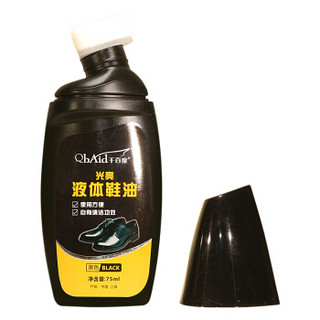 千百度 千百度 光亮液体鞋油 黑色 75ml