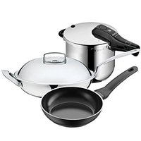 WMF 福腾宝 锅套装 压力锅6.5L+炒锅28cm+煎锅24cm