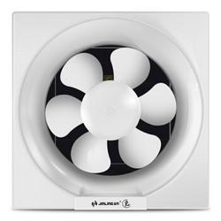 金羚（JINLING）厨房卫生间排气扇换气扇静音浴室排风扇墙窗式8寸APB20-4-1 *3件