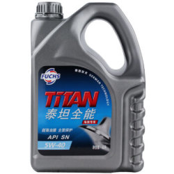 FUCHS 福斯 泰坦全能合成型机油 5W-40 SN级 4L汽车用品
