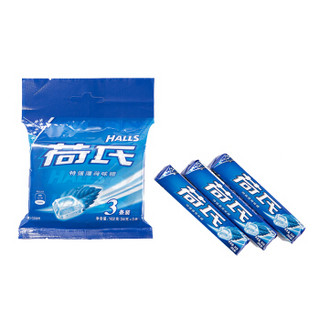 HALLS 荷氏 薄荷糖 (102g、特强薄荷味)