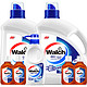  Walch 威露士 多效洗衣液瓶装套装 13.08斤（洗衣液3kg*2+内衣净300g+消毒液60ml*4）　