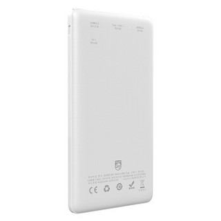 PHILIPS 飞利浦 DLP8712N 充电宝 (Type-C、多口输出、10000mAh、白色)