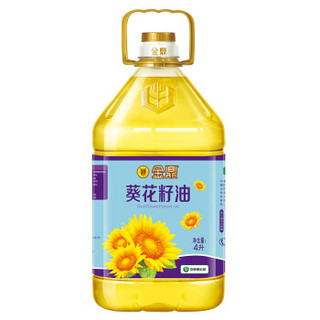 金鼎 非转基因 压榨葵花籽油 4L *2件