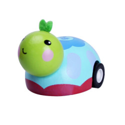 费雪(Fisher-Price)回力车玩具 惯性小汽车迷你2-3-6岁宝宝男孩女孩玩具 疯狂小乌龟-FP1013C *4件