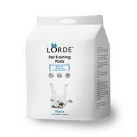 LORDE 里兜 宠物训导尿垫 狗狗尿垫80片S码33X45