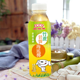 鸿福堂 竹蔗甘笋 海底椰 500ml*6瓶