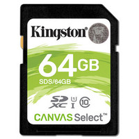 Kingston 金士顿 Class10 UHS-I 64GB SD卡