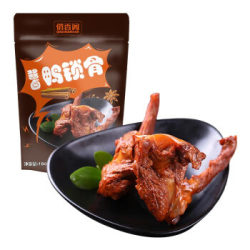 Yummy Palace/俏香阁甜辣鸭锁骨150g/袋 *16件