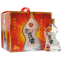 五粮液 歪嘴竹荪酒 52度 浓香型白酒 100ml*6瓶