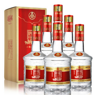  五粮液 纳福 精品级 浓香型白酒 52度 500ml*6瓶