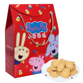小猪佩奇 缤纷童年 饼干糖果大礼包 500g *2件