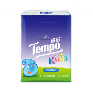 Tempo 得宝 儿童版迷你纸手帕 4层7张*24包