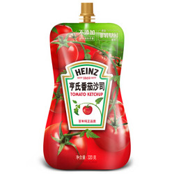 Heinz 亨氏 亨氏(Heinz) 番茄酱 袋装番茄沙司 意大利面薯条酱 320g*2袋 卡夫亨氏出品