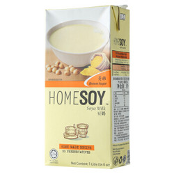 家乡豆奶 Homesoy 赤砂糖味豆奶 马来西亚进口 1L/盒 *2件