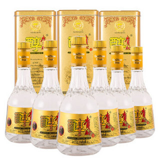  贵州醇 浓香型白酒 52度 500ml*6瓶