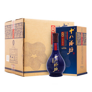 十八酒坊 白酒 醇柔典范8 老白干香型 38.8度 480ml*4瓶 整箱装