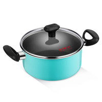 COOKER KING 炊大皇 T20D1 马卡龙绿色小汤锅 20cm