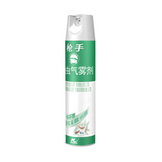  枪手 杀虫气雾剂 绿茶香 600ml