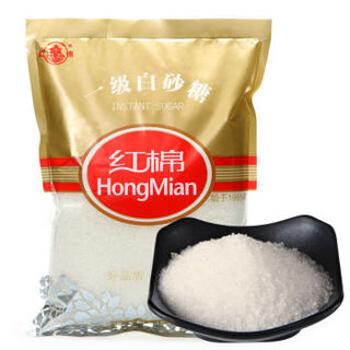 红棉 一级 白砂糖 糖水用糖 白糖 454g