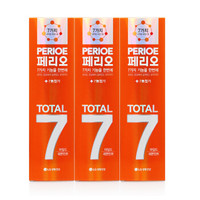 PERIOE 七合一全优倍护牙膏 橘色柠檬舒缓 120g*3支