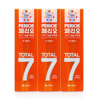LG 倍瑞傲(PERIOE) 全优倍护牙膏（橘色）120g/盒*3 *7件
