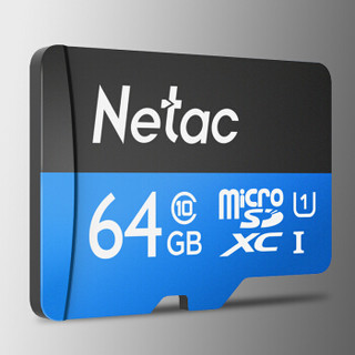 Netac 朗科 64GB Class10 TF内存卡