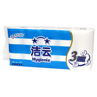 Hygienix 洁云 柔韧无芯卷纸