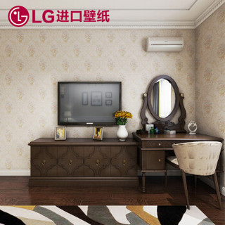 LG 裸粉色 1012-2宫廷锦缎花 进口环保墙纸 (欧式)