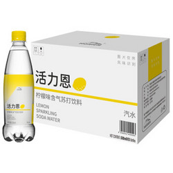 HORIEN5°C 5°C活力恩 5°C（HORIEN5°C）活力恩 柠檬味 含气果味苏打饮料 500ml*15瓶 整箱装