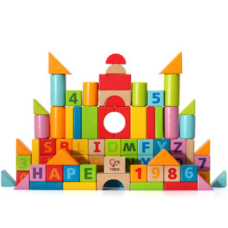 Hape E8022 宝宝益智积木 80块