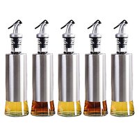 ADDOIL 304不锈钢玻璃油壶 300ml*5件
