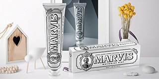 MARVIS 玛尔斯 薄荷牙膏 组合套装 美白 85ml*2支+黑晶 85ml*2支+海洋薄荷 85ml*1支