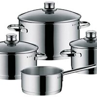 WMF 福腾宝 Saphir系列 不锈钢汤锅4件套