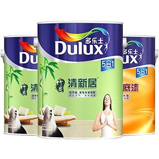 Dulux 多乐士 A895+A931 竹炭清新居五合一哑光墙漆套装