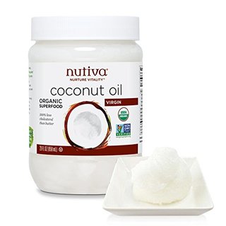  Nutiva 优缇 纯鲜初榨椰子油 858ml