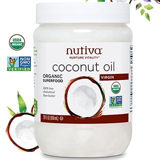  Nutiva 优缇 纯鲜初榨椰子油 858ml