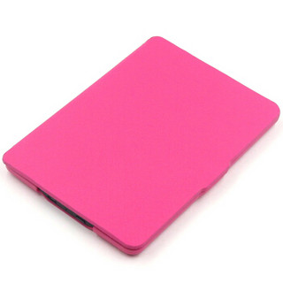 LEIMAI 雷麦 899/958 Kindle Paperwhite 电子书保护套 小十字纹 玫红色