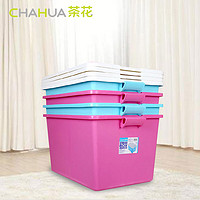 CHAHUA 茶花 塑料收纳箱 35L